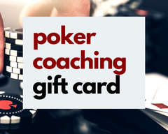 Poker Coaching Gift Card