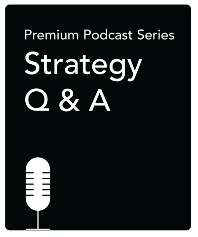 Special Podcast: Listeners' Strategy Q & As